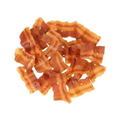 Friandises lanières de bacon 50 g pour chien