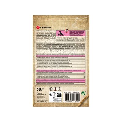 Friandises lanières de bacon 50 g pour chien