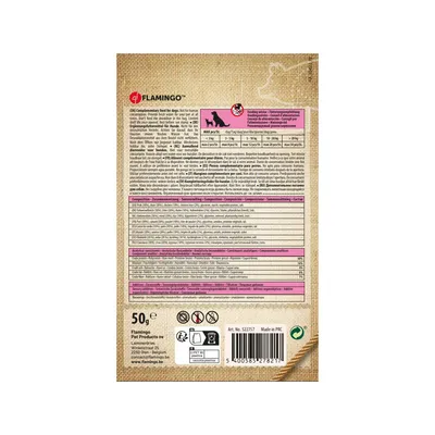 Friandises lanières de bacon 50 g pour chien