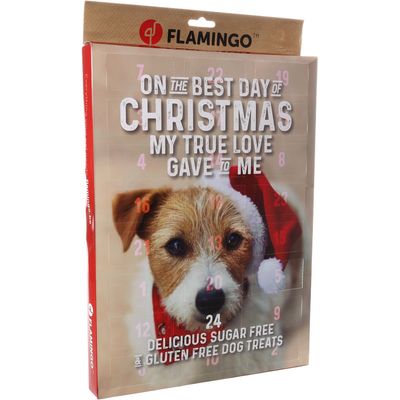 Calendrier de l'Avent pour chien, 24 friandises Chick'n Snack sans gluten -