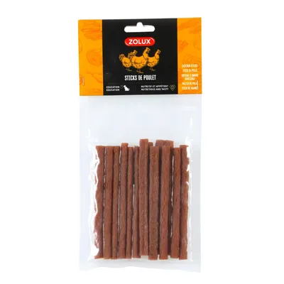 zolux - Sticks de poulet séché 100 g friandises pour chien