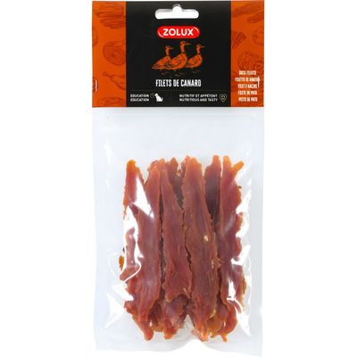 Filet de canard 100 g friandises pour chien