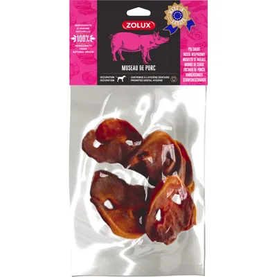 zolux - Museau de porc 200 g friandise pour chien