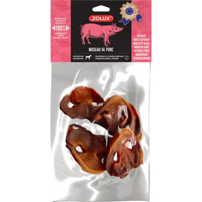 zolux - Museau de porc 200 g friandise pour chien