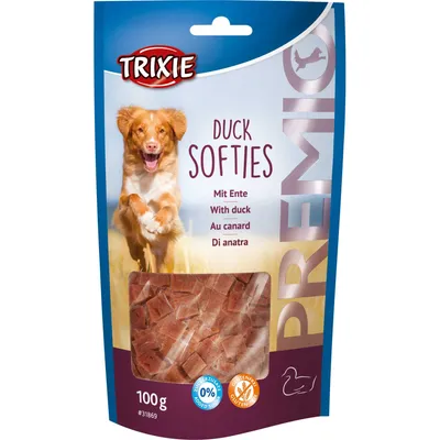 Friandise au canard sachet de 100 g PREMIO Duck Softies pour chien