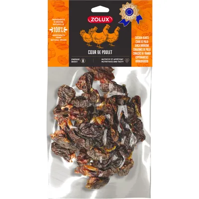 zolux - Coeur de Poulet 150 g friandise chien