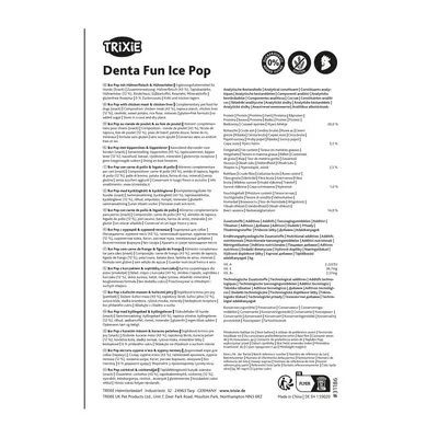 Trixie - Friandise Denta Fun poulet Pop 50 g  pour chien