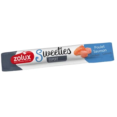zolux - un Stick crème Poulet Saumon SWEETIES 14 g pour chien zolux - un Stick crème Poulet Saumon SWEETIES 14 g pour chien