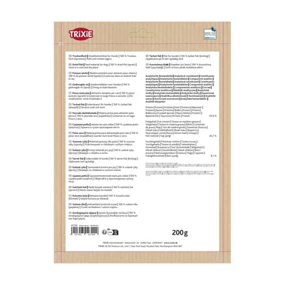 Trixie - Friandise poisson séché  200 g pour chien
