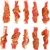 Flamingo - Friandises Hapki Bâton avec poulet et Crabe 85 g  pour chien