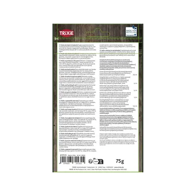 Trixie - Friandise  poulet colin pour chien 75 gr