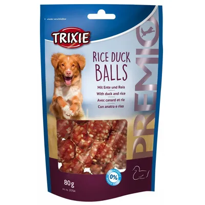 Friandise au canard et au riz pour chien 80 g