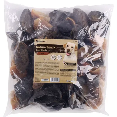 Flamingo - 50 Sabots de vache friandise pour chien