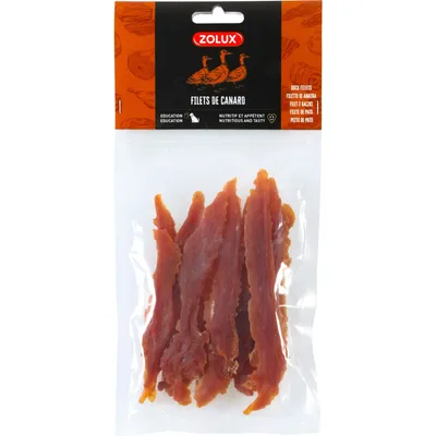 Filet de canard 70 g friandises pour chien