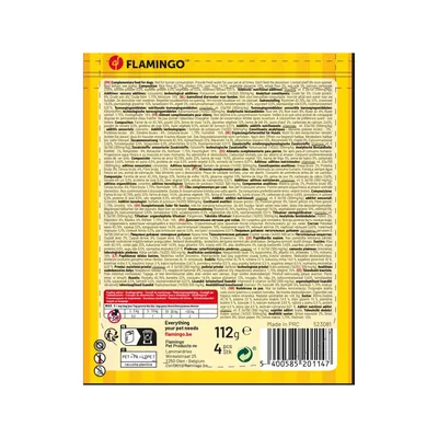 Flamingo - Friandises Fast Food Hot-dog avec poulet 112 g pour chien