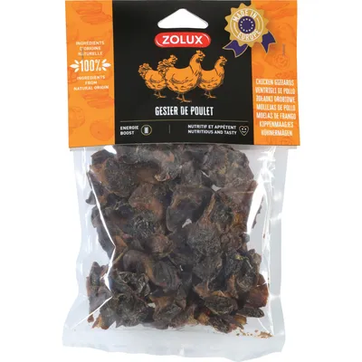 zolux - Gésier de poulet 150 g friandise pour chien