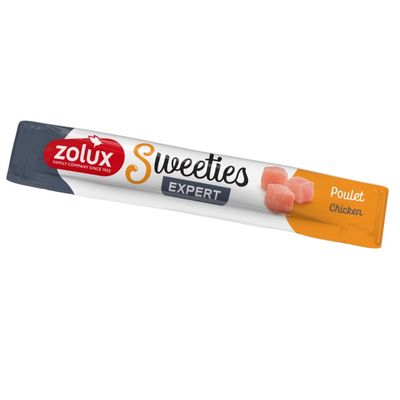 zolux - Stick crème Poulet SWEETIES 14 g pour chien