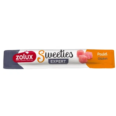zolux - Stick crème Poulet SWEETIES 14 g pour chien