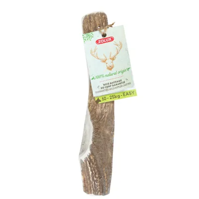 zolux - Bois de Cerf biseauté M Friandise à macher pour chien