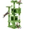 Yaheetech Arbre a Chat Sisal Arbre à Grimper 139 cm Plusieurs couleurs Vert