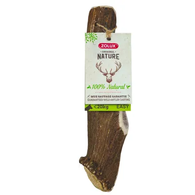 zolux - Bâton à mâcher Bois de Cerf Tranché Easy L, environ 18 cm