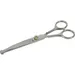 Ciseaux incurvés 16.5 cm en acier inoxydable pour chien