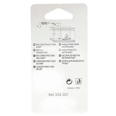 2 Raccords en Y, pour tuyaux d'air, aquarium