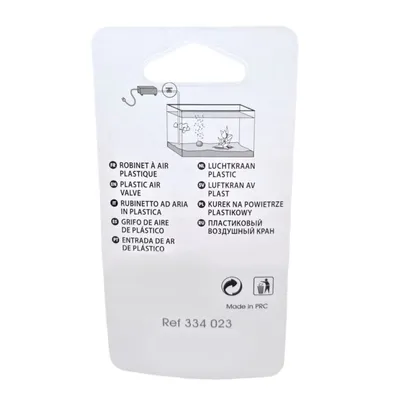 Robinet à air pour aquarium, régulateur de débit pour tuyau Ø 4/6 mm, plast