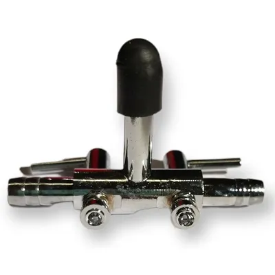 animallparadise - Robinet à air en métal avec 2 sorties pour aquarium. animallparadise - Robinet à air en métal avec 2 sorties pour aquarium.