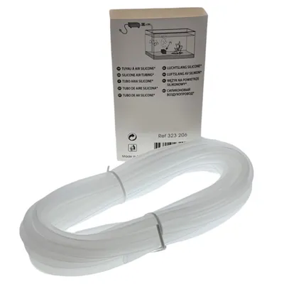 Tuyau à air silicone ø 4/6 mm,  6 mètres, pour aquarium