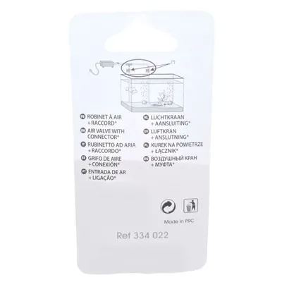 zolux - 2 Robinets à air et 2  raccords, pour aquarium