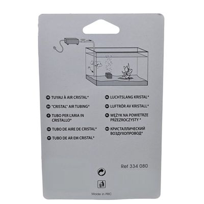 Tuyau à air cristal ø 4/6 mm,  2.5 mètre, pour aquarium