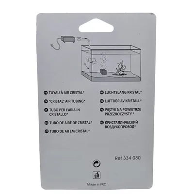 Tuyau à air cristal ø 4/6 mm,  2.5 mètre, pour aquarium