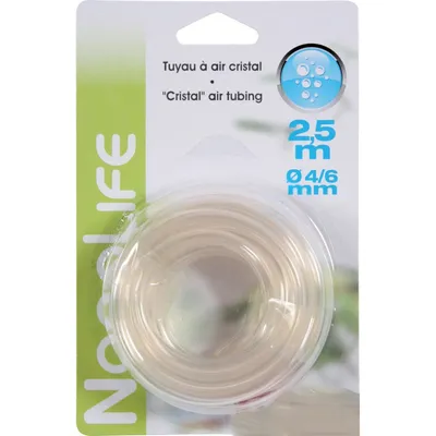 Tuyau à air cristal ø 4/6 mm,  2.5 mètre, pour aquarium