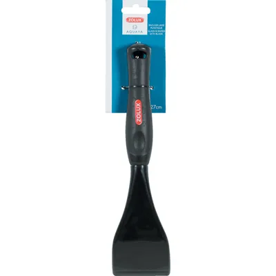 Racloir lame plastique  27 cm pour nettoyage parois aquarium