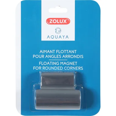 Aimant flottant 6.5 x 5 x épaisseur 2.5 cm pour angle d'aquarium
