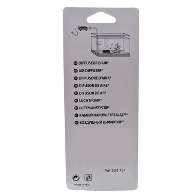 Diffuseur d'air rectangulaire, 12.5 cm x 2 cm, aquarium