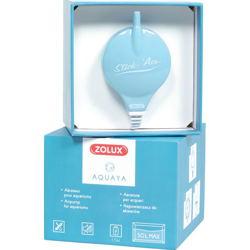 zolux - Bulleur aérateur 1.5w débit 18.6 L/h  pour aquarium max 50 Litr