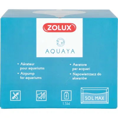 Bulleur aérateur 1.5w débit 18.6 L/h vert pour aquarium max 50 Litres