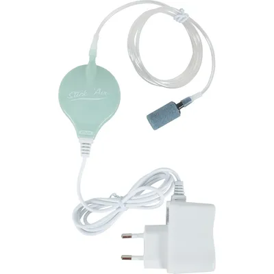 Bulleur aérateur 1.5w débit 18.6 L/h vert pour aquarium max 50 Litres