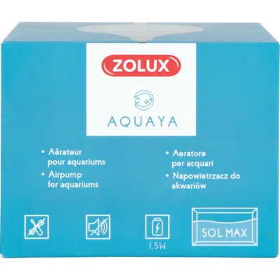 Bulleur aérateur 1.5w débit 18.6 L/h rose pour aquarium max 50 Litres