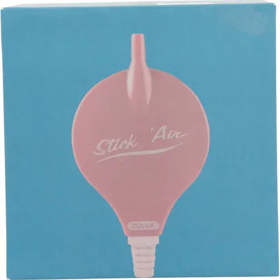 Bulleur aérateur 1.5w débit 18.6 L/h rose pour aquarium max 50 Litres