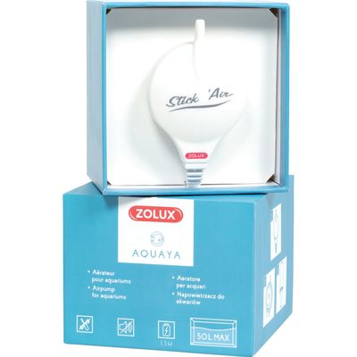 Bulleur aérateur 1.5w débit 18.6 L/h couleur blanc pour aquarium