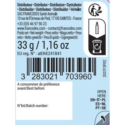 Comprimés Anti-Stress Décontractants 60 comprimés pour chiens