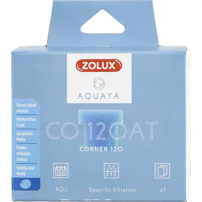 Filtre pour pompe corner 120, filtre CO 120 AT mousse e medium x1. pour