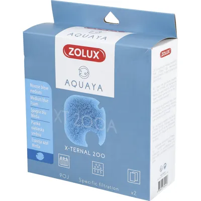 Filtre pour pompe x-ternal 200, filtre XT 200 A mousse e medium x2. pou