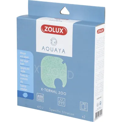 Filtre pour pompe x-ternal 200, filtre XT 200 D mousse anti algues x2. pour
