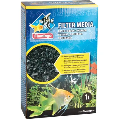 Charbon filtrant 450 g soit 1 litre  pour aquarium.