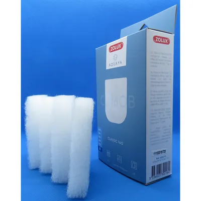 Filtre perlon CL 160 B  x 4 . pour pompe classic 160. pour aquarium.