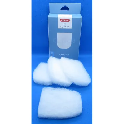 Filtre perlon CL 160 B  x 4 . pour pompe classic 160. pour aquarium.